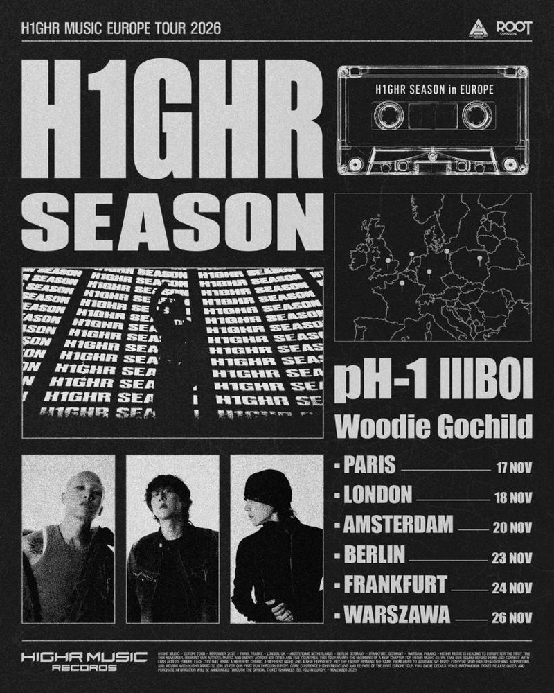 H1GHR MUSIC tour